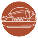 plate of food graphic